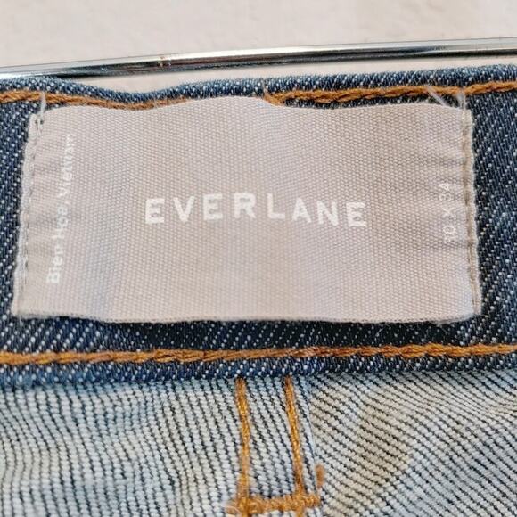 Everlane Men's Slim Dark Wash Blue Jeans Sz 30 X 34 - Picture 6 of 10